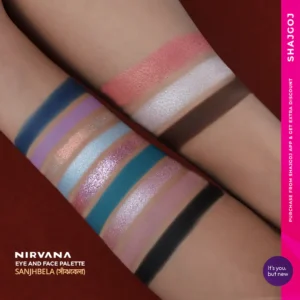 NIRVANA Color Eye and Face Palette SANJHBELA