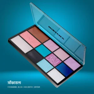 NIRVANA Color Eye and Face Palette SANJHBELA