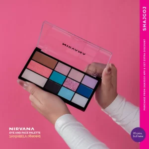 NIRVANA Color Eye and Face Palette SANJHBELA