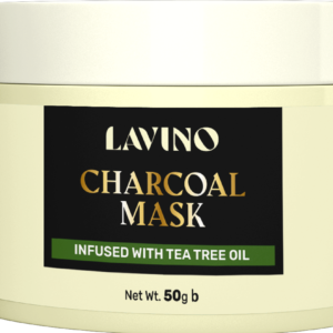 Lavino Charcoal Mask Infused With Tea Tree Oil