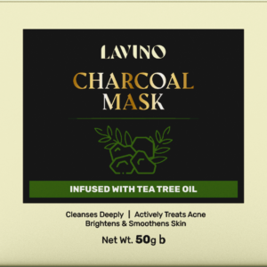 Lavino Charcoal Mask Infused With Tea Tree Oil