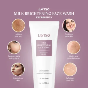 Lavino Milk Brightening Face Wash