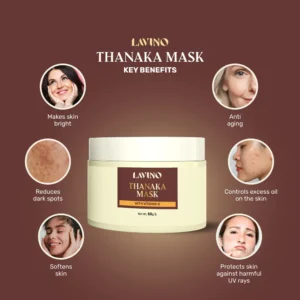 Lavino Thanaka Mask With Vitamin – E