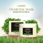 Lavino Charcoal Mask Infused With Tea Tree Oil (50gm)