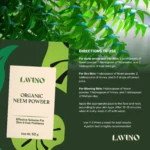 Lavino Organic Neem Powder (50gm)