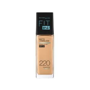 Maybelline Fit Me Matte + Poreless Foundation- Natural Beige 220 (30ml)