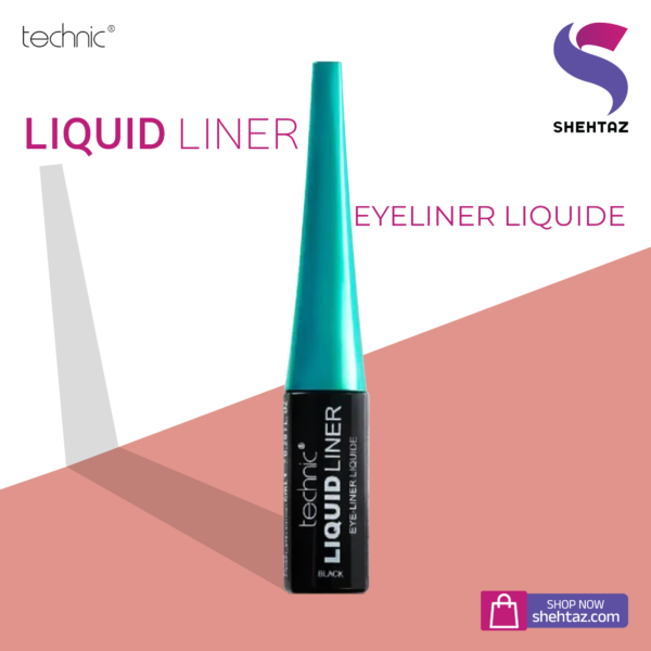 Technic Liquid Eyeliner Black (6ml)