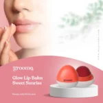 Groome Glow Lip balm tinted with SPF 15 – Sweet Sunrise