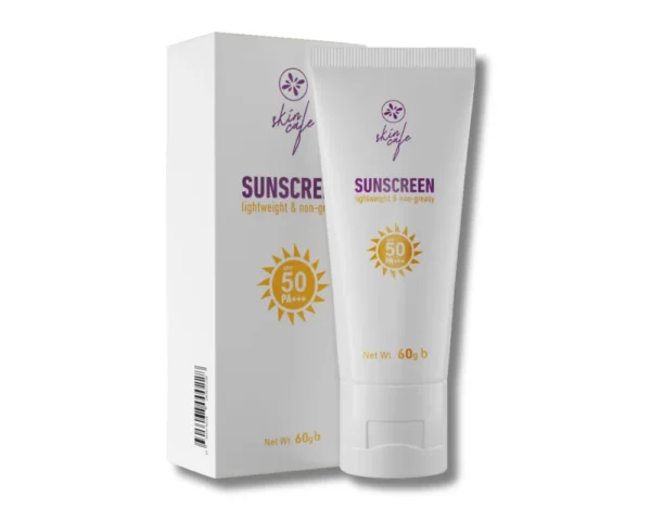 Skin Cafe Sunscreen SPF 50 PA+++ Lightweight & Non-Greasy - 60gm
